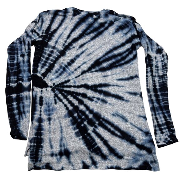Saturday Sunday by Anthropologie Tie-Dye Long Sleeve Crewneck Top Womens XS - Picture 2 of 7